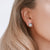 Pinecone Diamond Studs