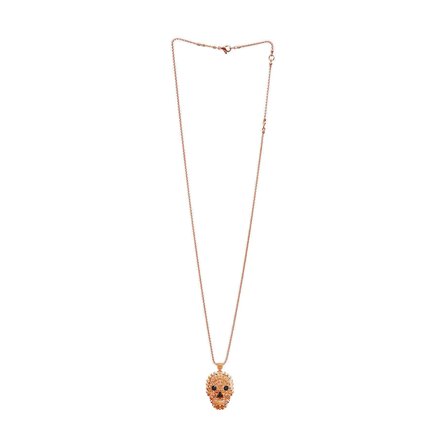 Rose Gold Pine Cone Necklace