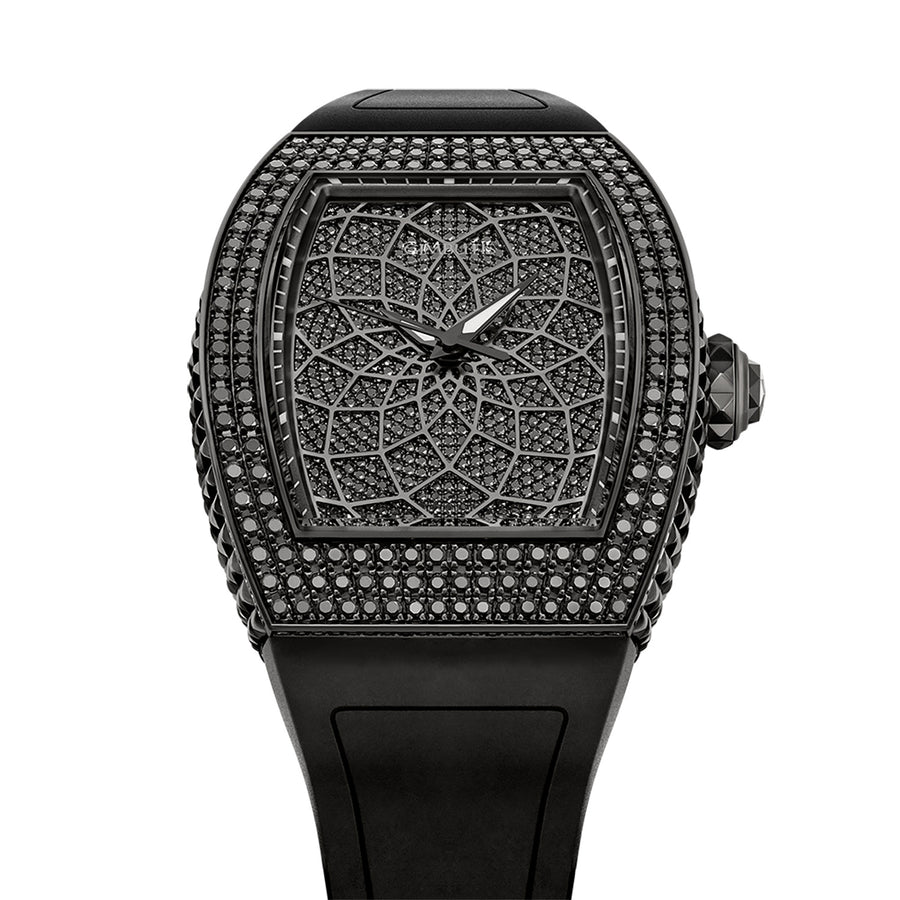 Avantgarde DLC Gold with Diamonds Timepiece Watch