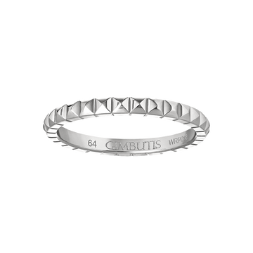 Pinecone Platinum Wedding Ring