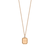 Rose Gold Pine Cone Necklace Youth