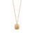 Rose Gold Pine Cone Necklace Youth