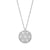 White Gold Small Target Pendant