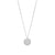 White Gold Small Target Pendant