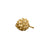 Yellow Gold Pinecone Studs