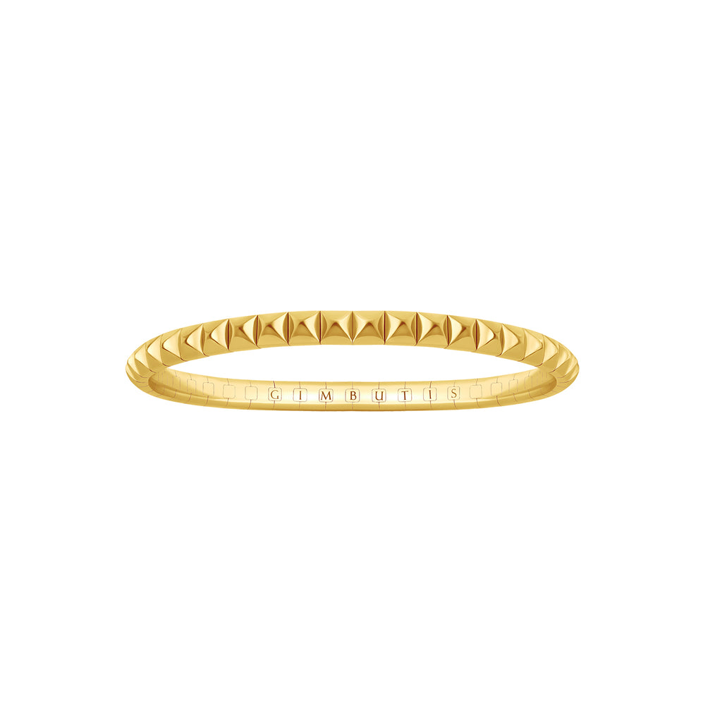 Yellow Gold Spike Bracelet