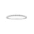 White Gold Spike Bracelet