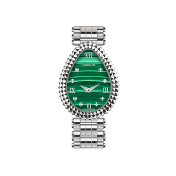 Pinecone MAJA Malachite Watch