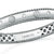 White Gold Pinecone Bracelet With Diamonds