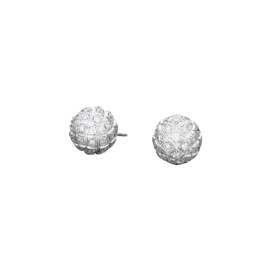 Pinecone Diamond Studs