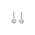 Pinecone Dangling Round Earrings