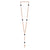 Rose Gold Vatican Pine Cone Necklace