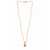 Rose Gold Pine Cone Pendant