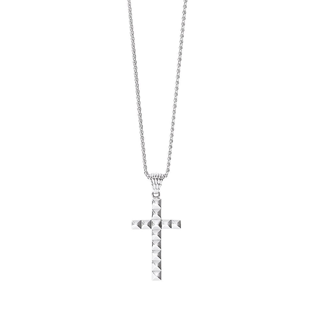 White gold cross
