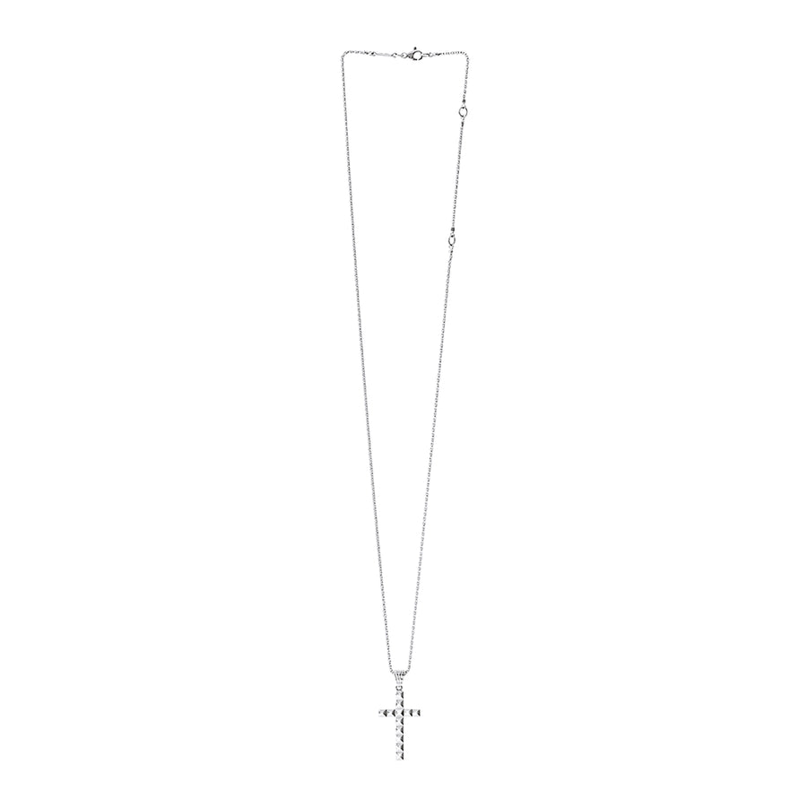 White gold cross