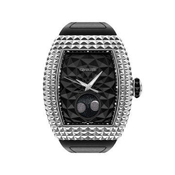Avantgarde Pinecone White Gold Moon Face Timepieces Watch