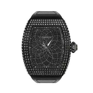 Avantgarde DLC Gold with Diamonds Timepiece Watch