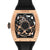 Avantgarde Pinecone Skeleton Rose Gold With Diamonds Watch