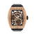 Avantgarde Pinecone Skeleton Rose Gold With Diamonds Watch