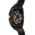 Avantgarde Pinecone Skeleton Black DLC Watch