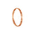 Rose Gold Target Bracelet