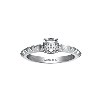 Pinecone Engagement Ring