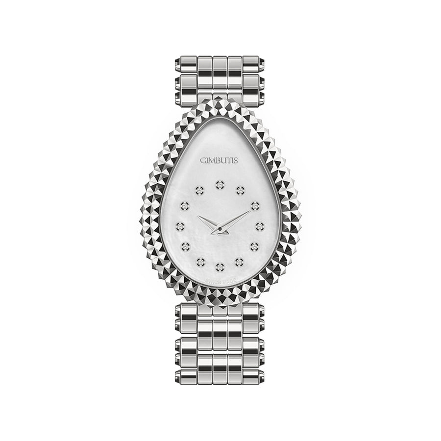 Pinecone MAJA White Pearl Watch