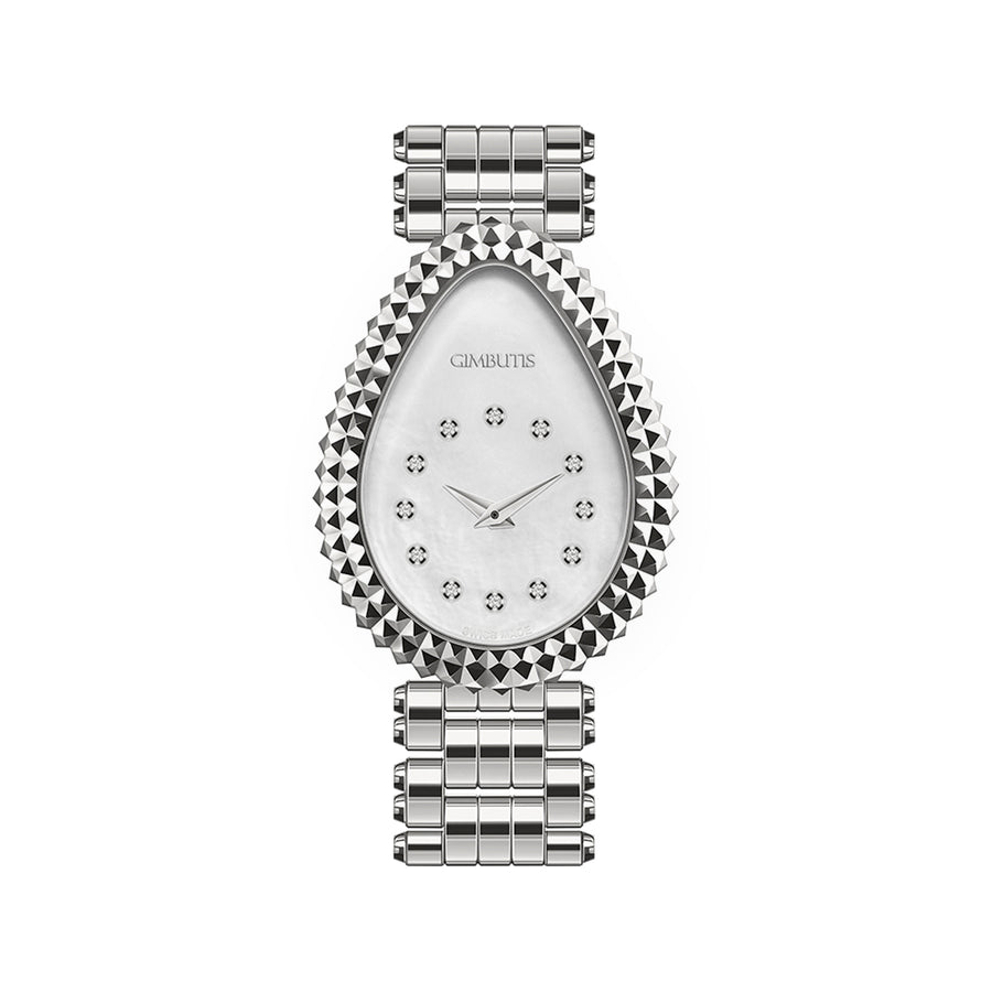 Pinecone MAJA White Pearl Watch